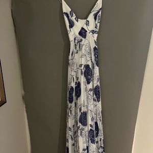 Floral maxi dress